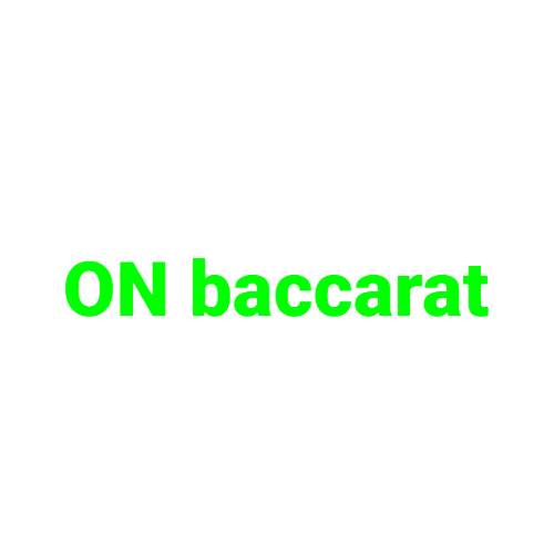 On baccarat Logo